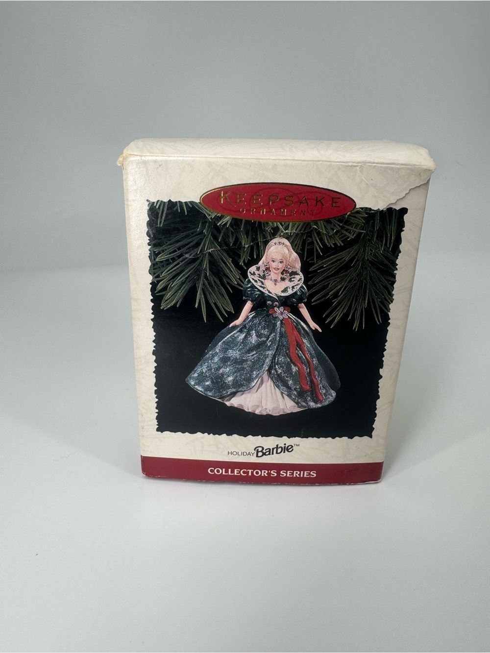 Hallmark Holiday Barbie Handcrafted 1995 Keepsake Ornament New In Box Christmas